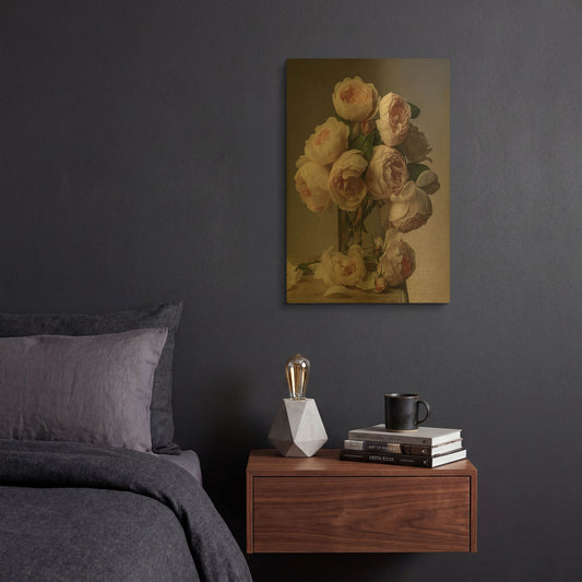 'Fairest of them All' By Leah McLean Gold Metal Wall Art