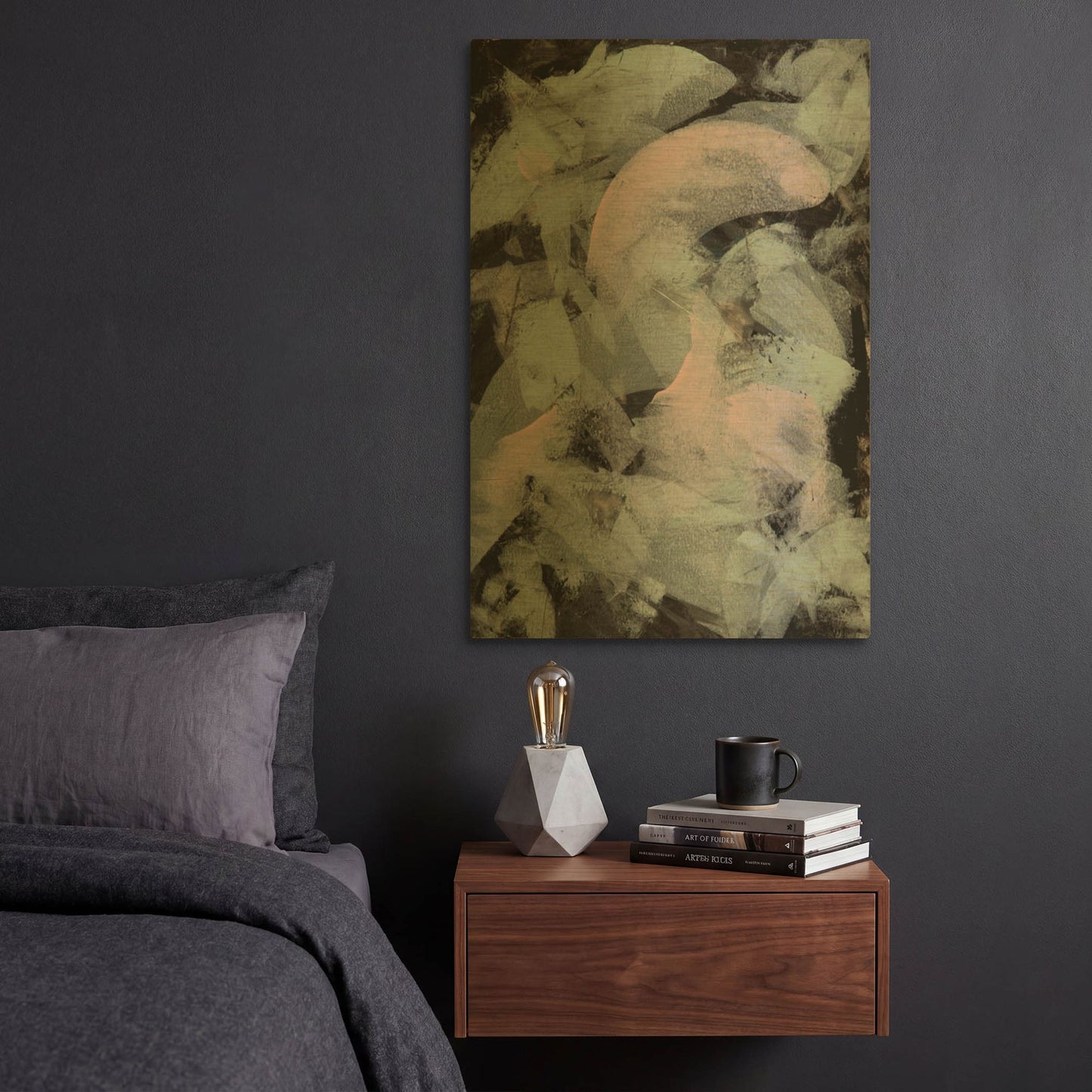 'TOV' By Natasha Gold Metal Wall Art