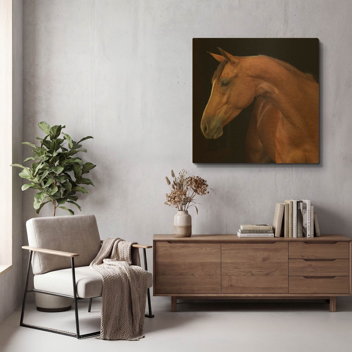 'Jack' By Susan Friedman Gold Metal Wall Art