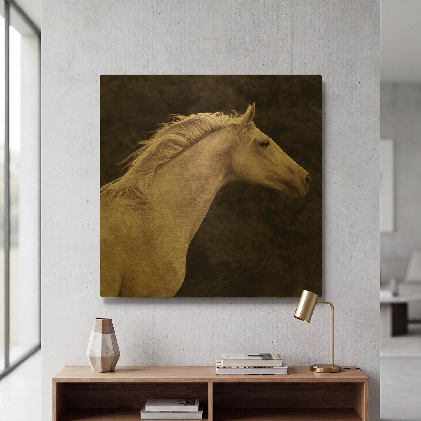 'Music' By Susan Friedman Gold Metal Wall Art