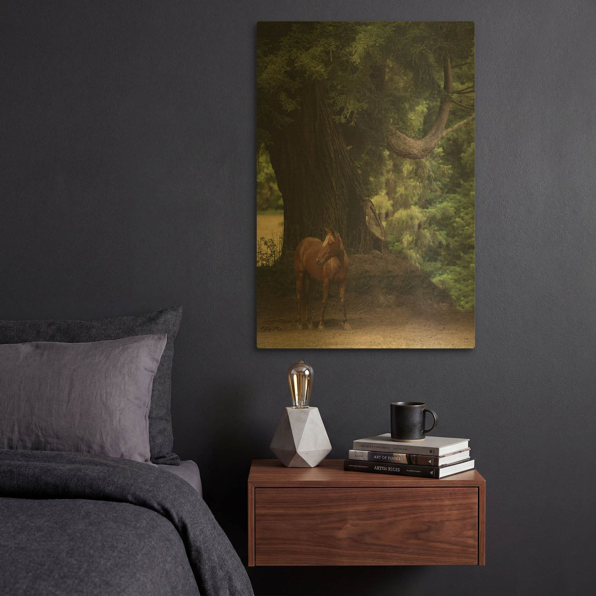 'Cruz' By Susan Friedman Gold Metal Wall Art