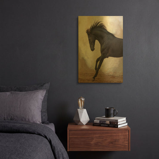 'Obama4' By Susan Friedman Gold Metal Wall Art