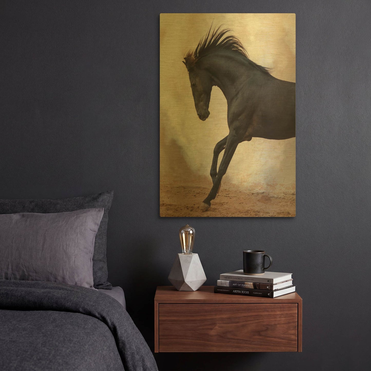 'Obama4' By Susan Friedman Gold Metal Wall Art