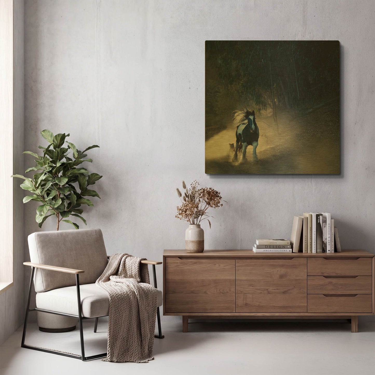 'Felina 1' By Susan Friedman Gold Metal Wall Art