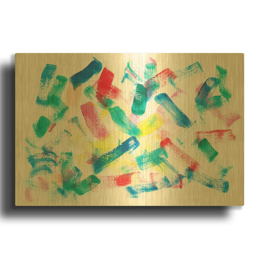 'Olivye' By Natasha Gold Metal Wall Art