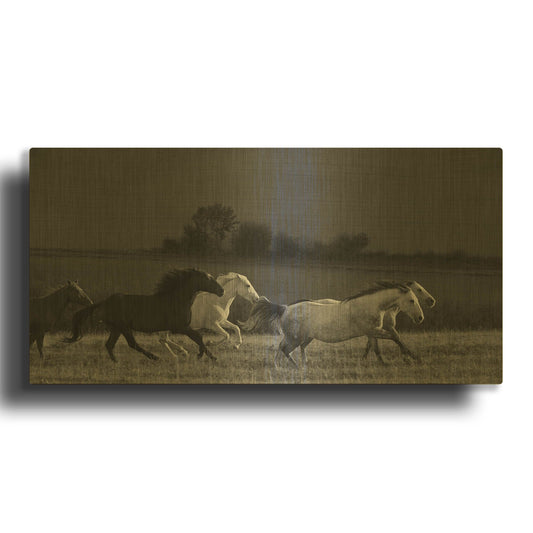 'Running France' By Susan Friedman Gold Metal Wall Art