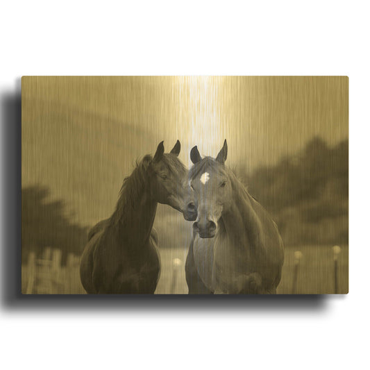 'Arabs' By Susan Friedman Gold Metal Wall Art
