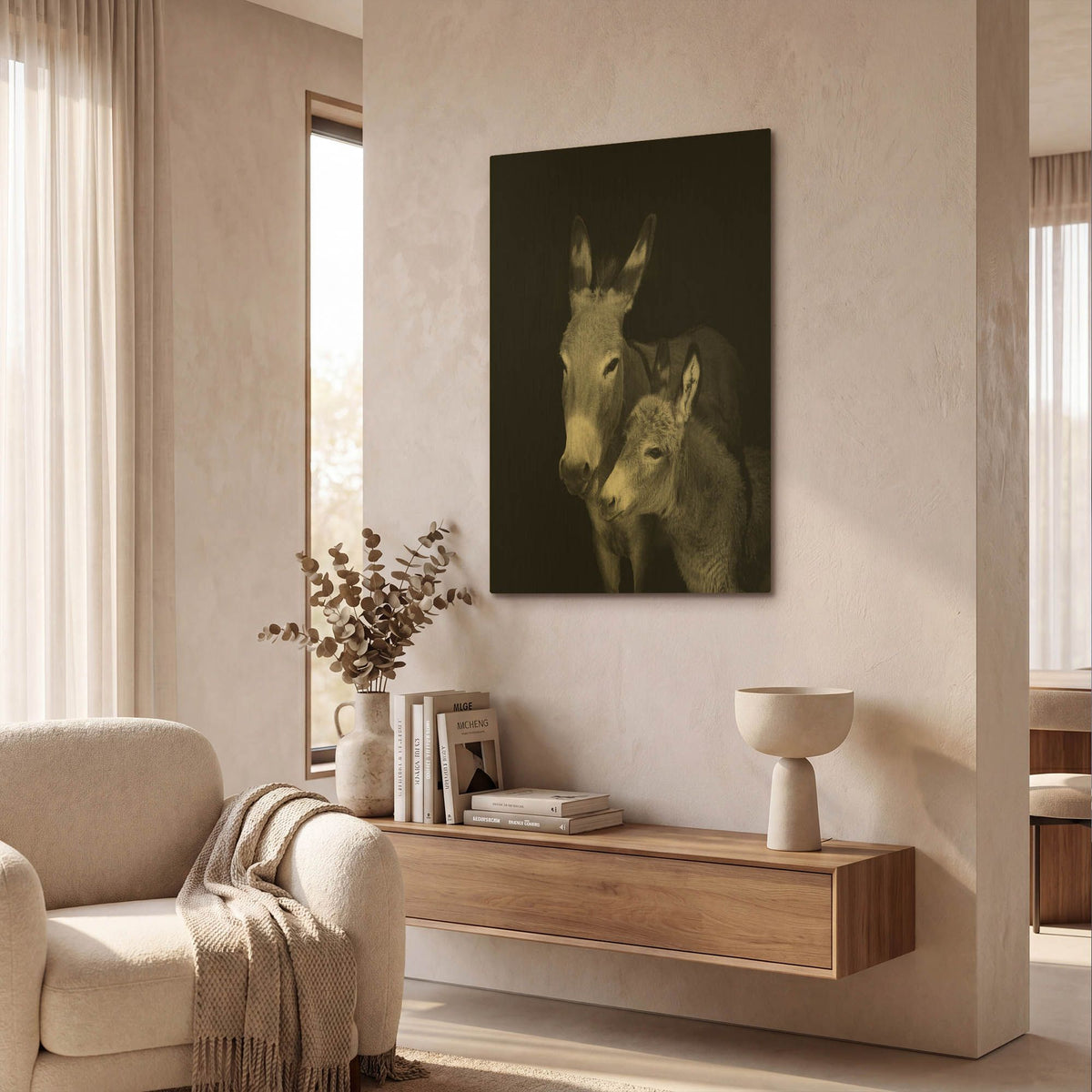 'Jelly Bean2' By Susan Friedman Gold Metal Wall Art