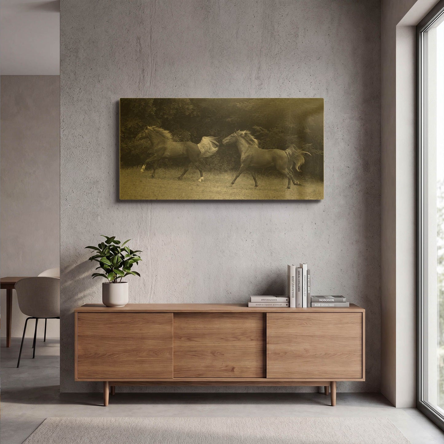 'Magnolia And Cruz' By Susan Friedman Gold Metal Wall Art