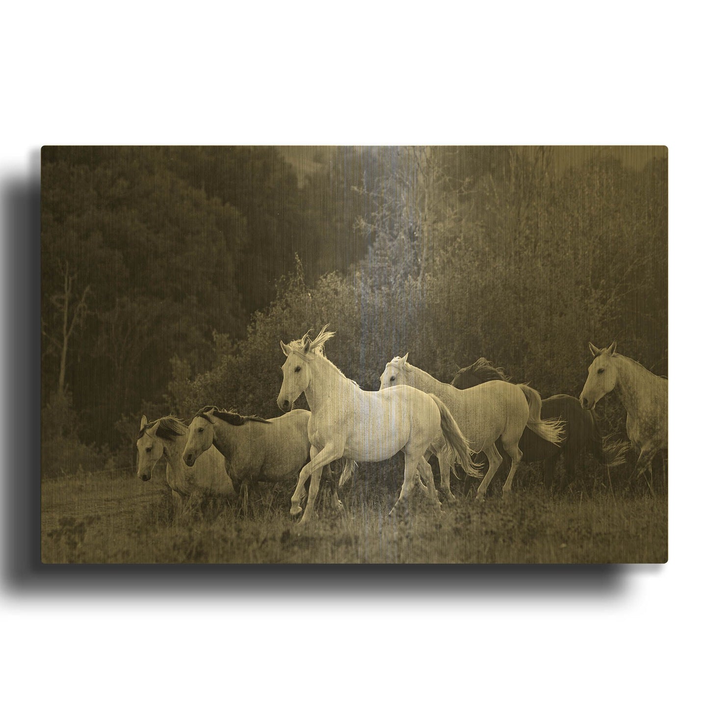 'France' By Susan Friedman Gold Metal Wall Art