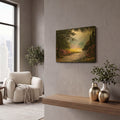 'Were we are going' By Anthony Casay Gold Metal Wall Art