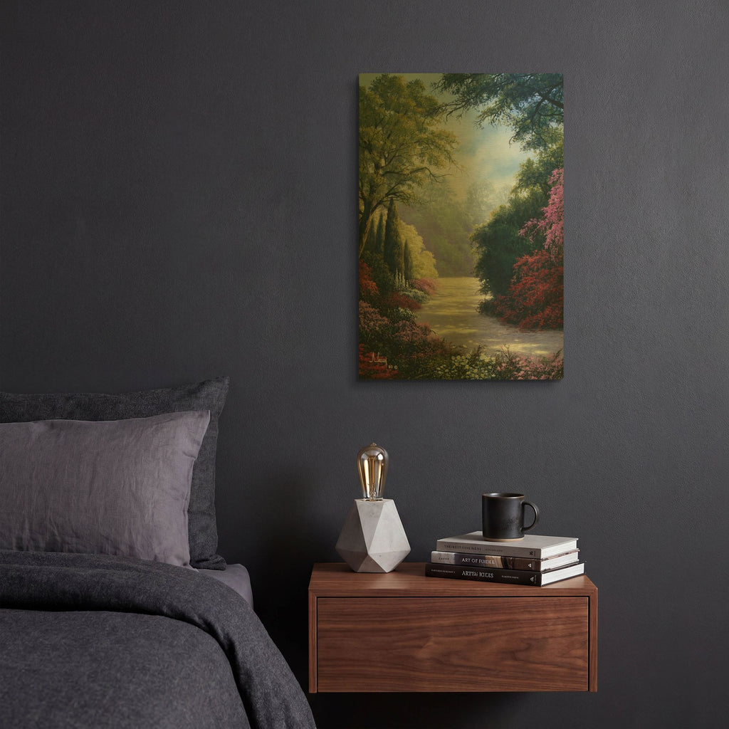 'Clody day' By Anthony Casay Gold Metal Wall Art