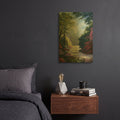 'Clody day' By Anthony Casay Gold Metal Wall Art
