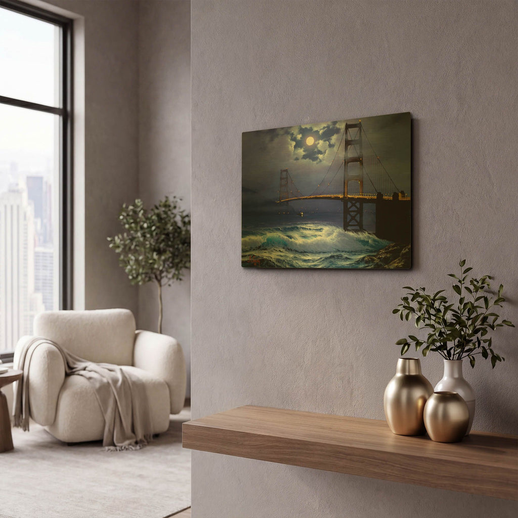 '2249TC' By Anthony Casay Gold Metal Wall Art