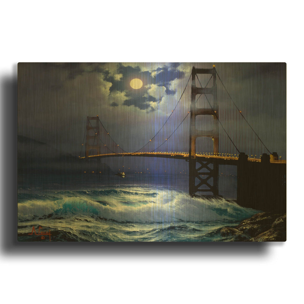 '2249TC' By Anthony Casay Gold Metal Wall Art