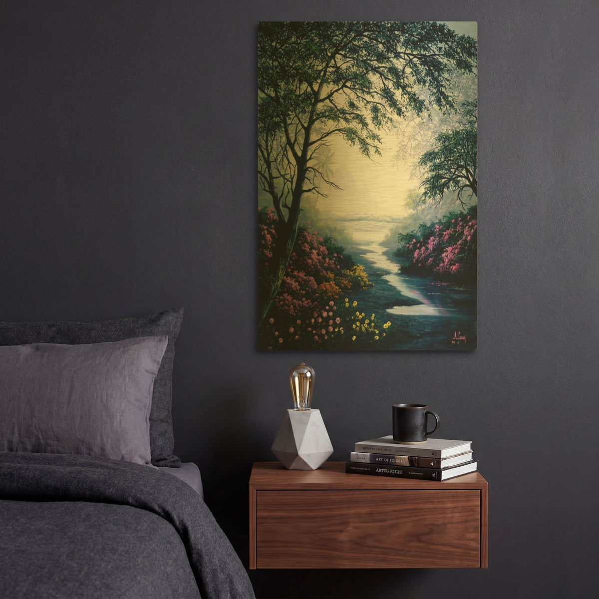 '2257T0' By Anthony Casay Gold Metal Wall Art