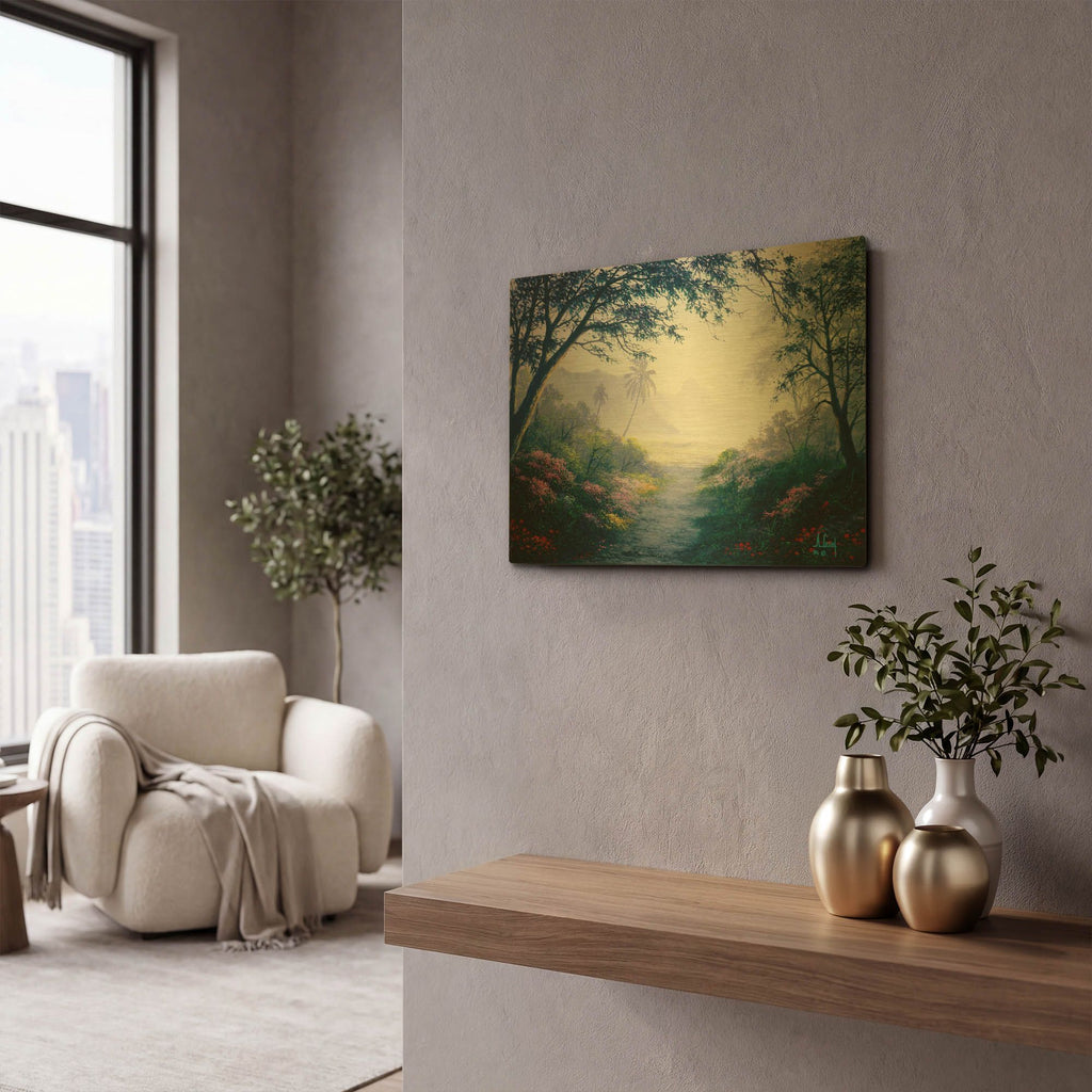 '2283T0' By Anthony Casay Gold Metal Wall Art
