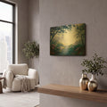 '2283T0' By Anthony Casay Gold Metal Wall Art