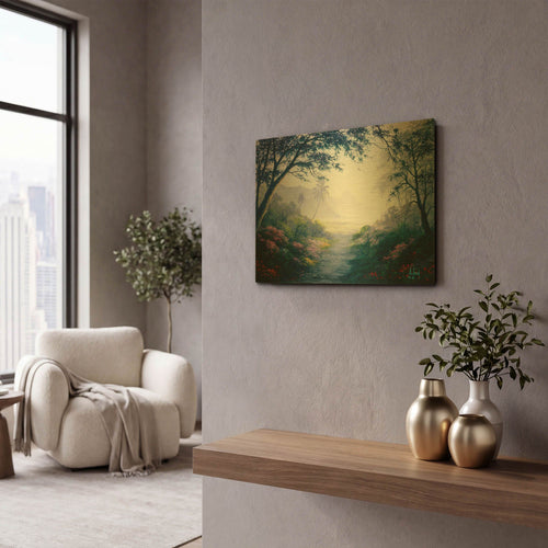 '2283T0' By Anthony Casay Gold Metal Wall Art