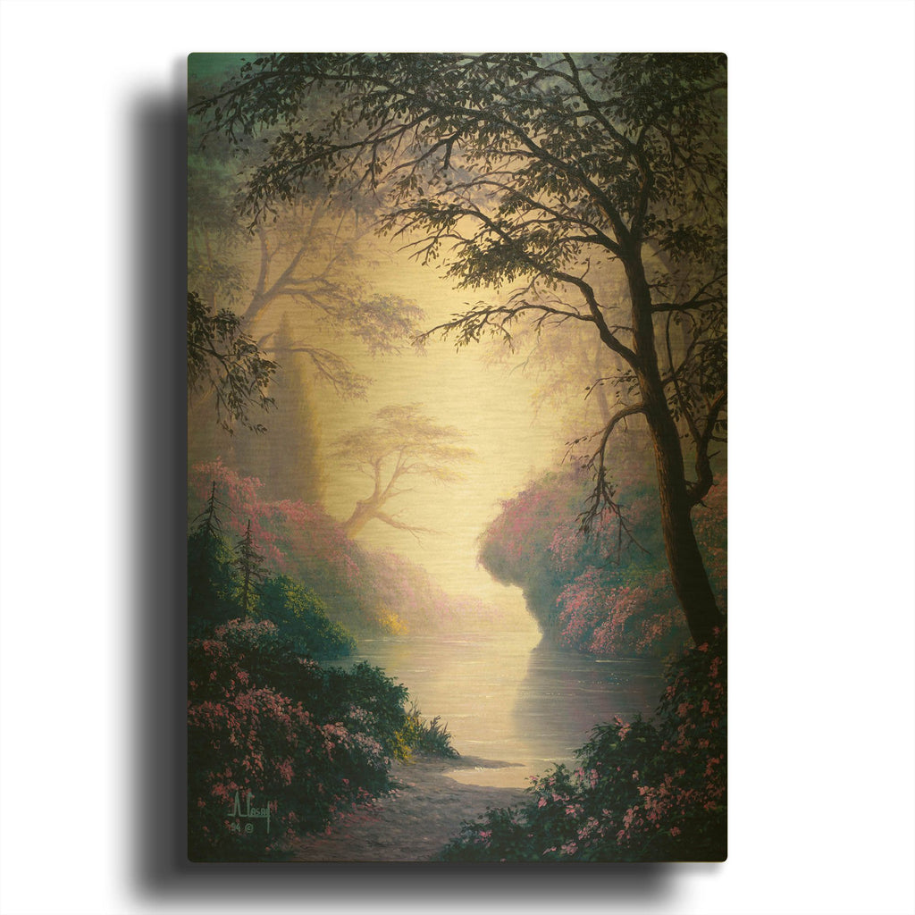 '2284T0' By Anthony Casay Gold Metal Wall Art