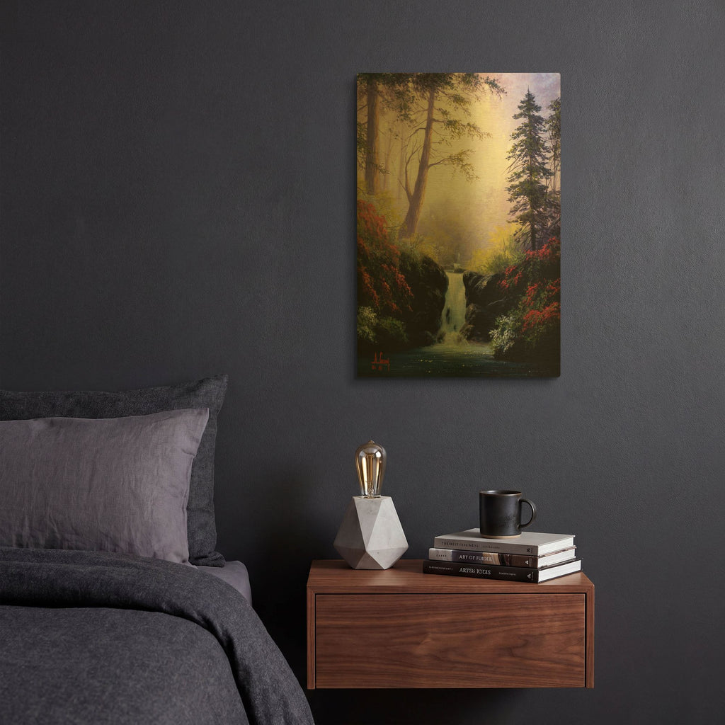 '2332T0' By Anthony Casay Gold Metal Wall Art