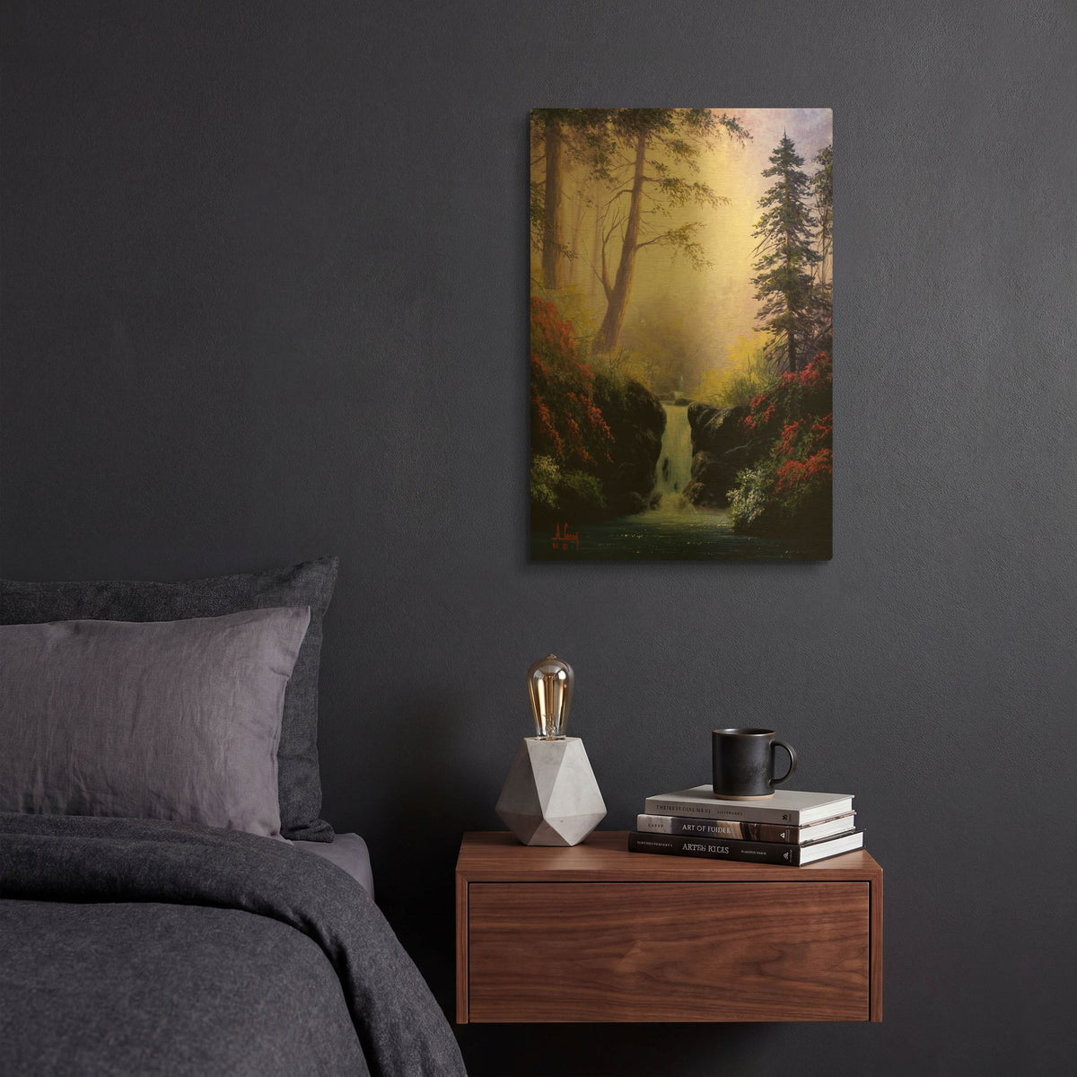 '2332T0' By Anthony Casay Gold Metal Wall Art