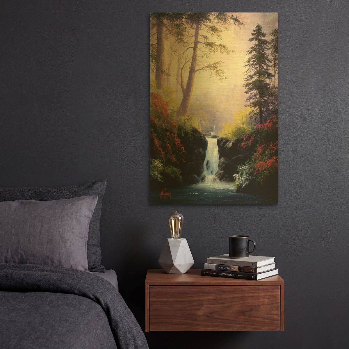 '2332T0' By Anthony Casay Gold Metal Wall Art