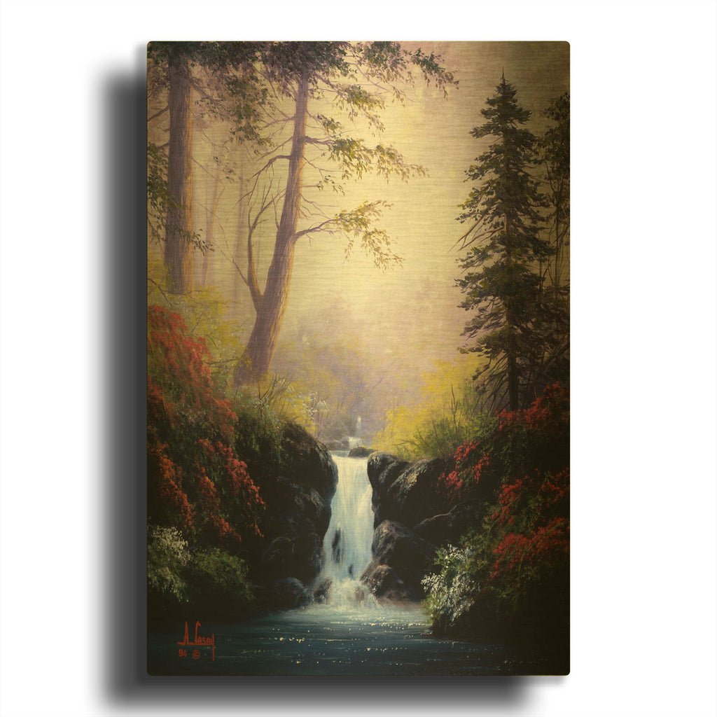 '2332T0' By Anthony Casay Gold Metal Wall Art
