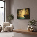 'Let' By Anthony Casay Gold Metal Wall Art