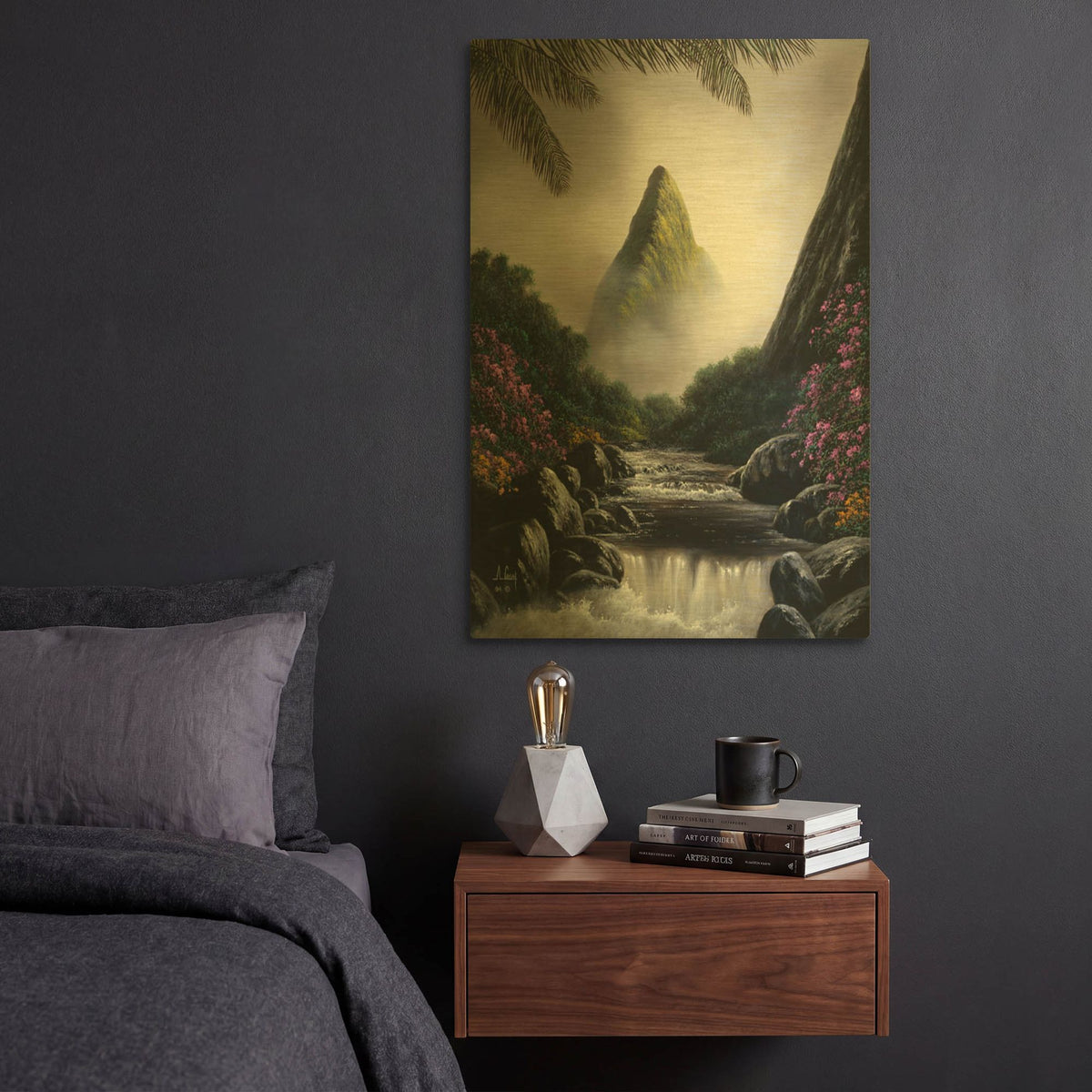 '2203TC' By Anthony Casay Gold Metal Wall Art