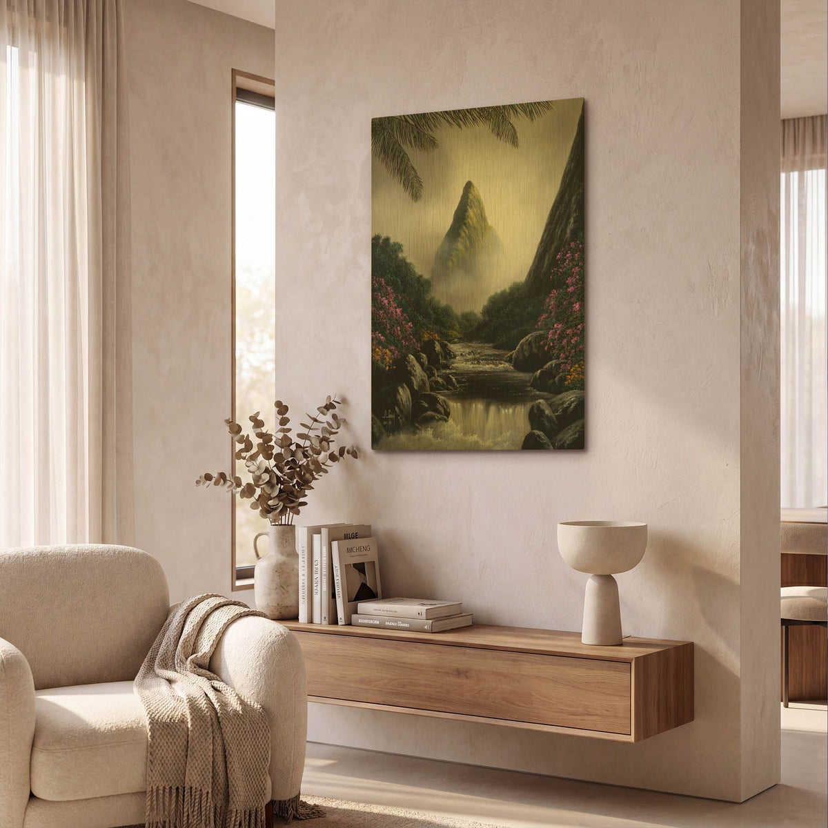 '2203TC' By Anthony Casay Gold Metal Wall Art