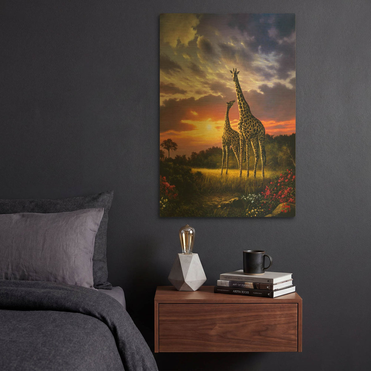 '2338T0' By Anthony Casay Gold Metal Wall Art