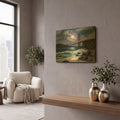 'I love you San Francisco' By Anthony Casay Gold Metal Wall Art