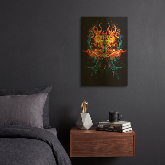 'Scarab' By Michael Stewart Gold Metal Wall Art