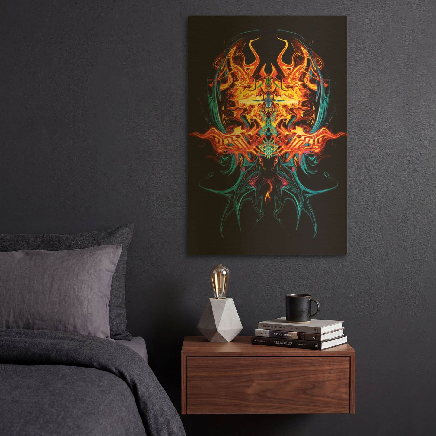 'Scarab' By Michael Stewart Gold Metal Wall Art