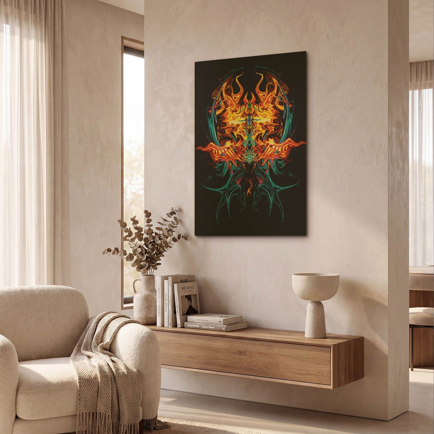 'Scarab' By Michael Stewart Gold Metal Wall Art