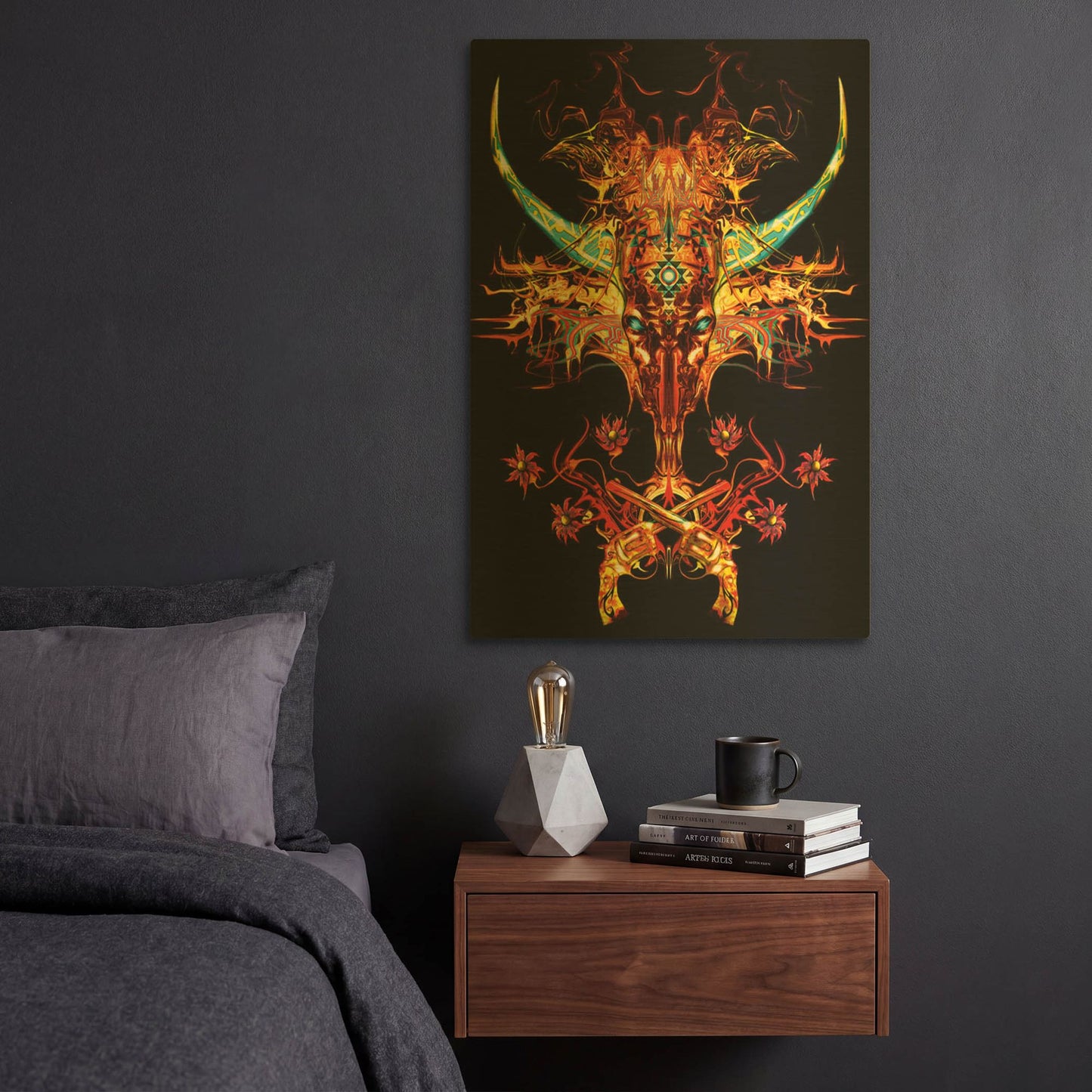 'Spaghetti Western' By Michael Stewart Gold Metal Wall Art