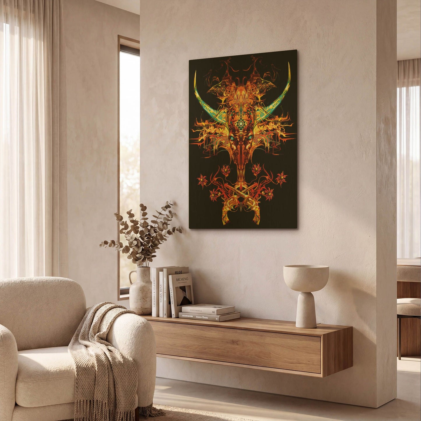 'Spaghetti Western' By Michael Stewart Gold Metal Wall Art
