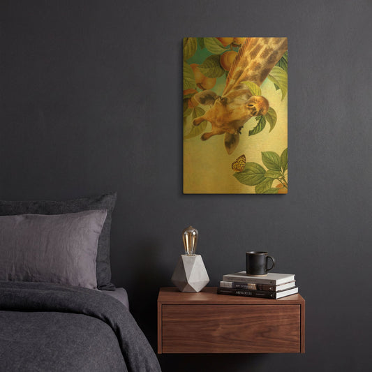 'Awakening' By Dan Craig Gold Metal Wall Art