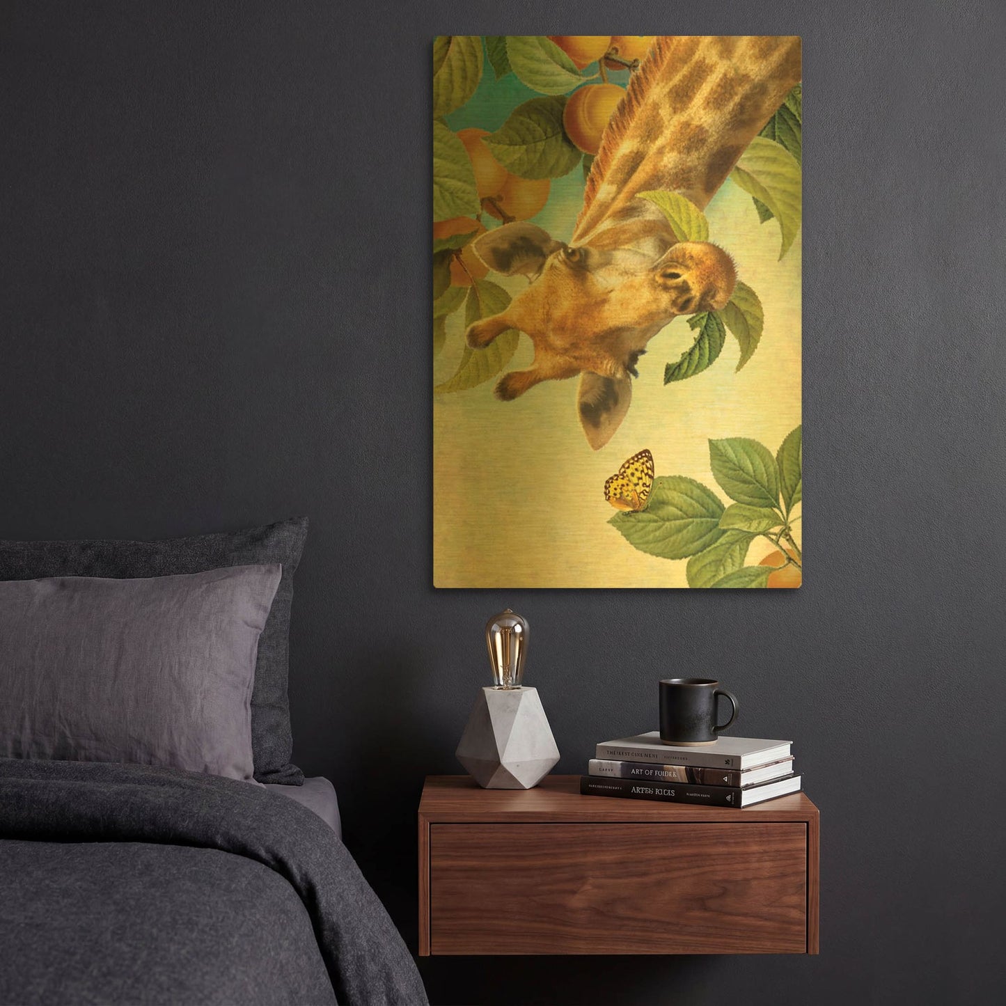 'Awakening' By Dan Craig Gold Metal Wall Art