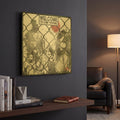 'Welcome' By Danksy Gold Metal Wall Art
