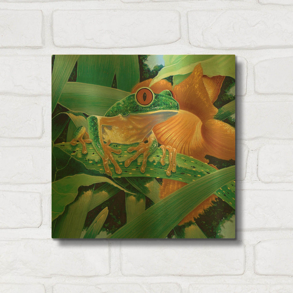 'Aggie' By Durwood Coffey Gold Metal Wall Art