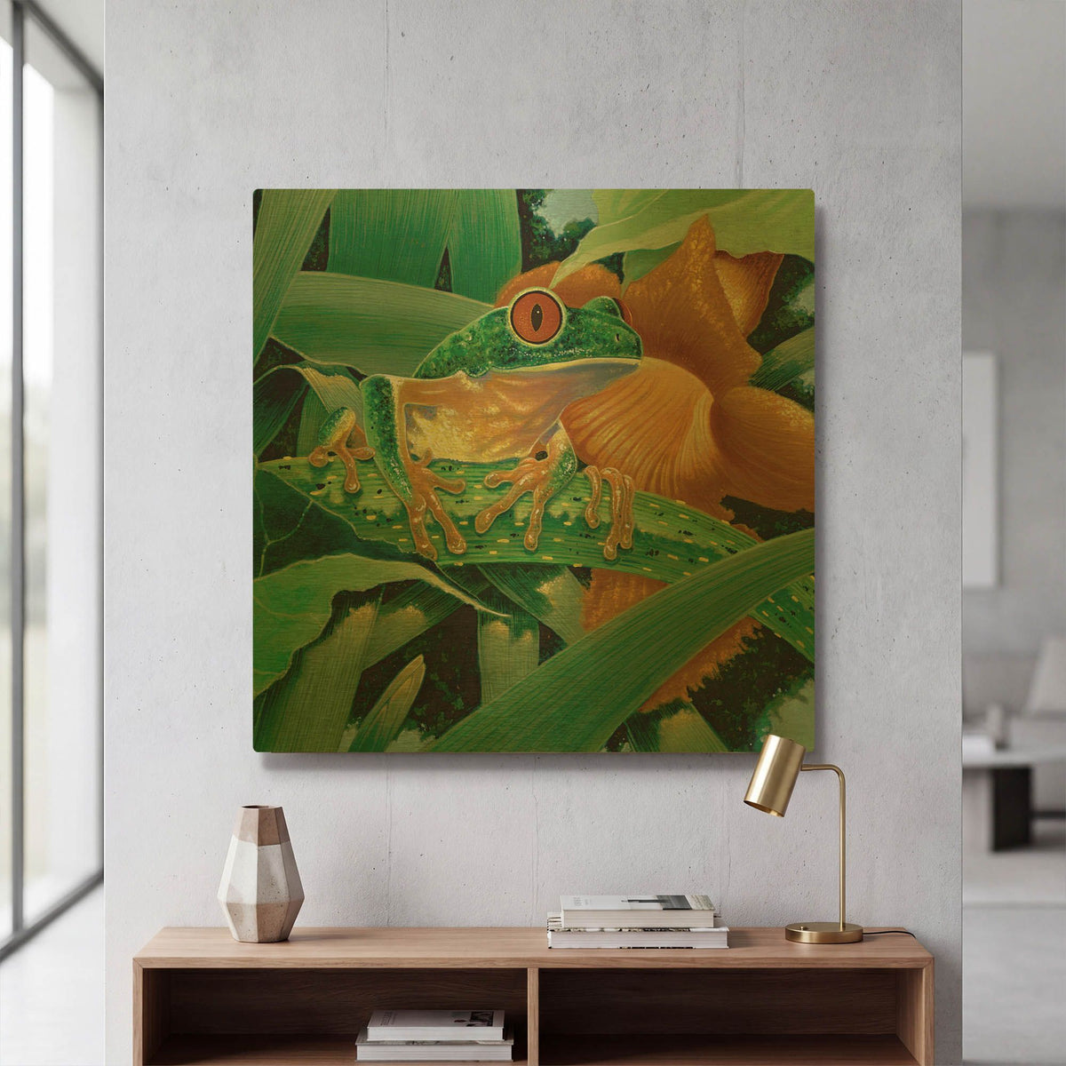 'Aggie' By Durwood Coffey Gold Metal Wall Art