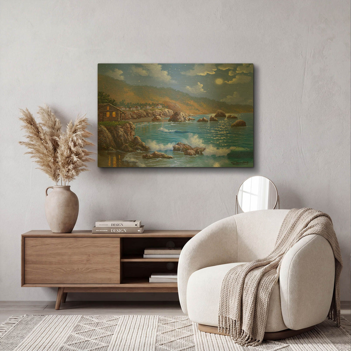 'Sonoma Coast, CA' By Eduardo Camoes Gold Metal Wall Art