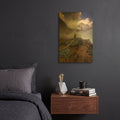 'Annapurna South' By Everlook Photography Gold Metal Wall Art