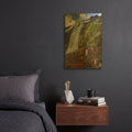 'Dynjandi' By Everlook Photography Gold Metal Wall Art