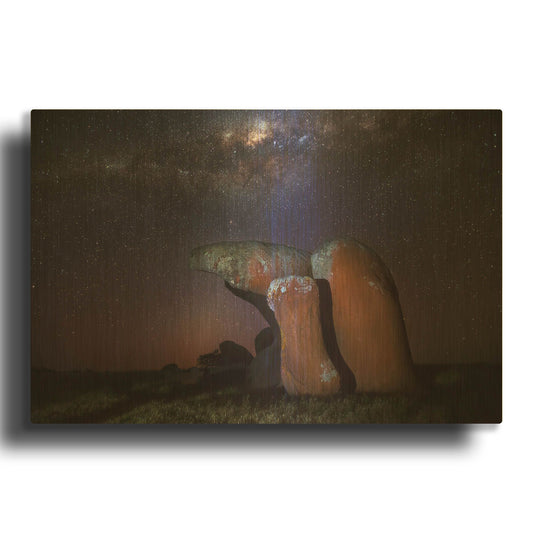 'Murphys Haystacks' By Everlook Photography Gold Metal Wall Art