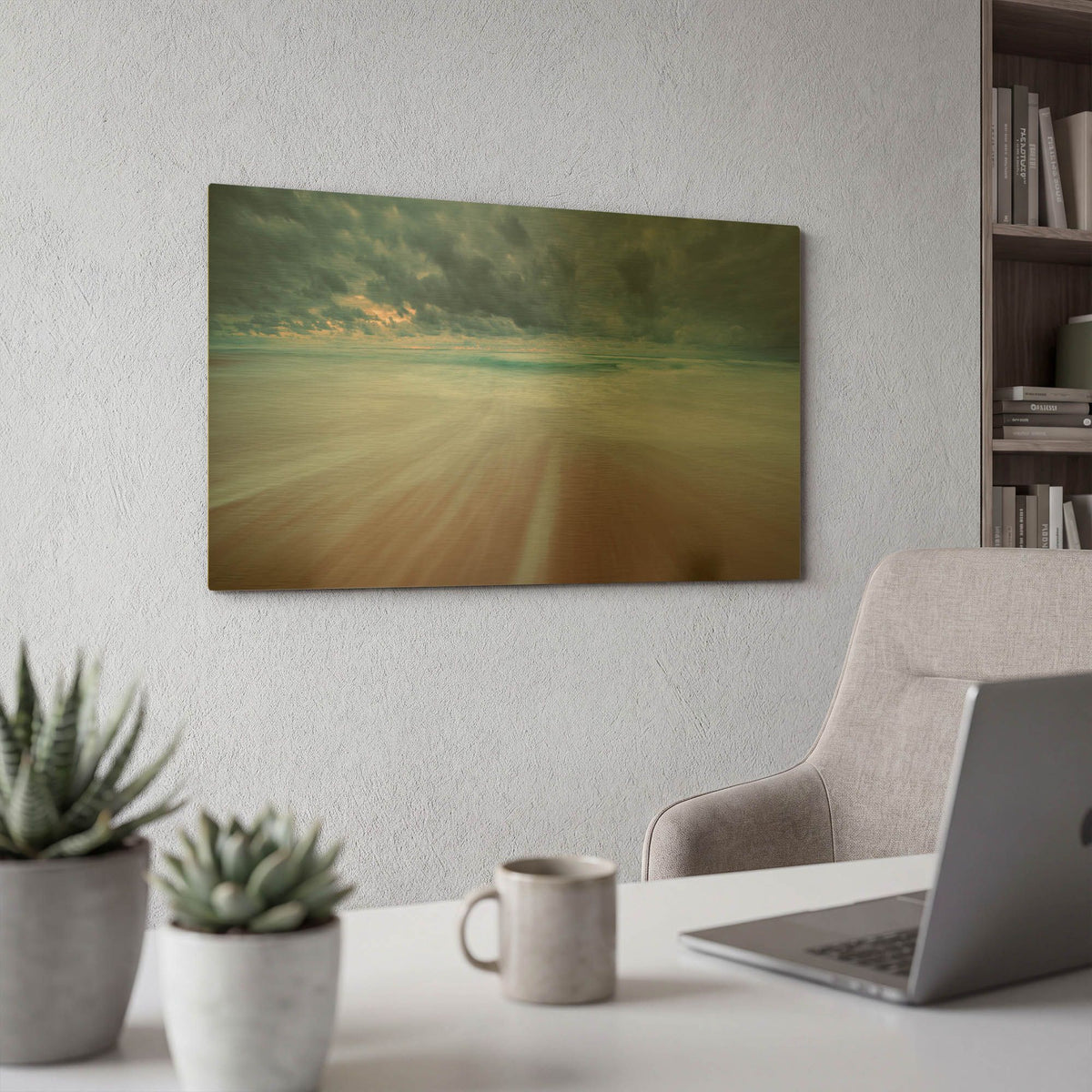 'Waitpinga' By Everlook Photography Gold Metal Wall Art