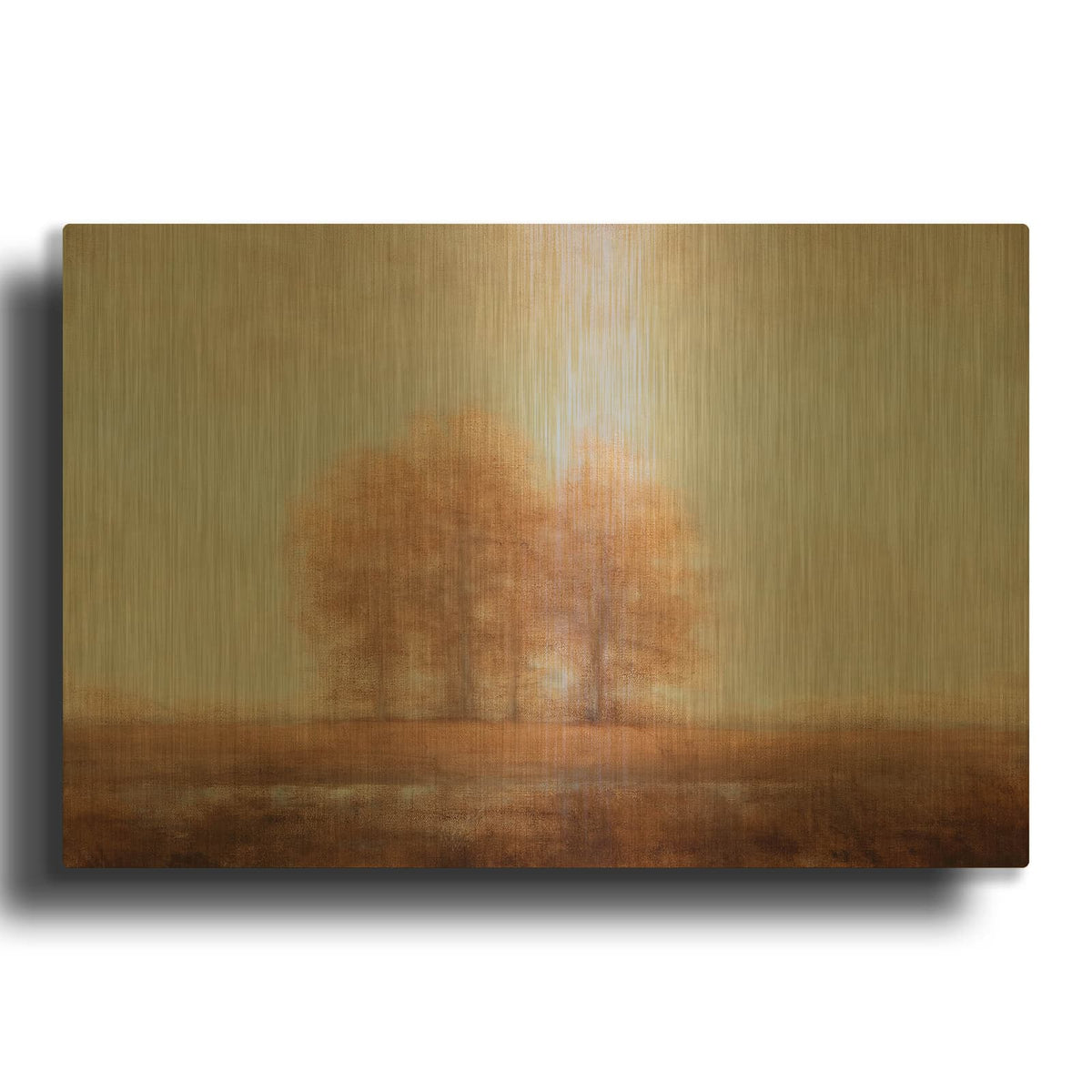 'Together' By Dana Johns Gold Metal Wall Art