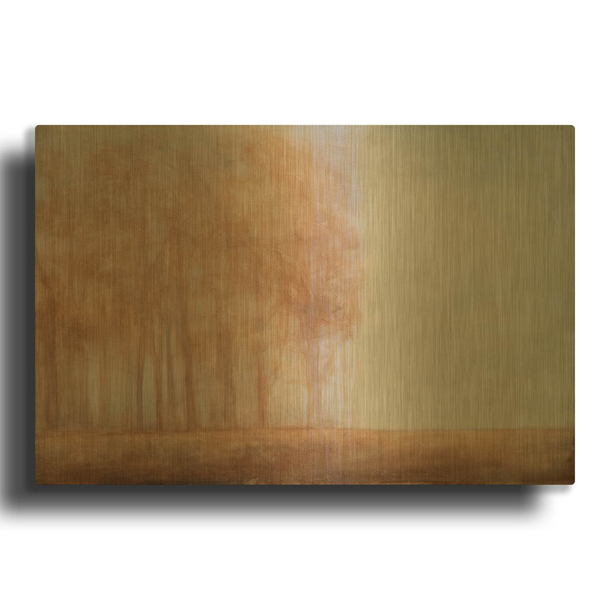 'Watching Place' By Dana Johns Gold Metal Wall Art